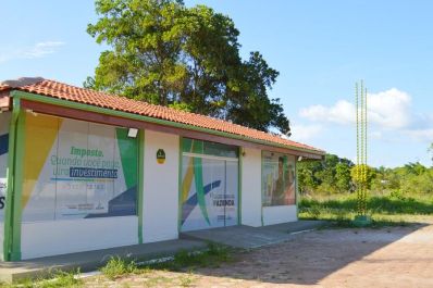 notícia: Governo do Amapá avança nas obras de revitalização do posto de fiscalização da Sefaz na Rodovia AP-010