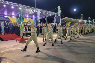 notícia: Governo do Amapá celebra formatura dos novos 249 soldados do Corpo de Bombeiros Militar