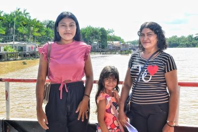 notícia: ‘Vamos ter um tratamento de qualidade', afirma agricultora atendida pelo programa Mais Sorrisos na Vila Maranata, em Mazagão