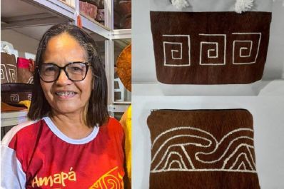 notícia: 'Estou muito feliz com a oportunidade de mostrar meu trabalho para o mundo', diz artesã que estará no Startup20, em Macapá