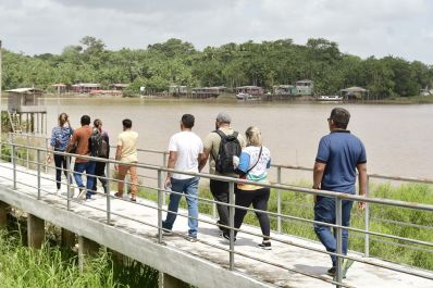 notícia: Governo do Estado inicia preparativos para levar programa Mais Sorrisos à Vila Maranata, em Mazagão 