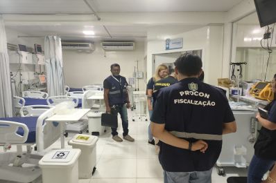 notícia: Procon Amapá apura denúncias de irregularidades em hospital na Zona Sul de Macapá 