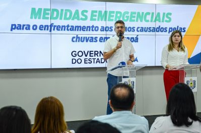 notícia: Governo do Amapá reforça medidas emergenciais e de assistência para famílias afetadas pelas fortes chuvas em Macapá