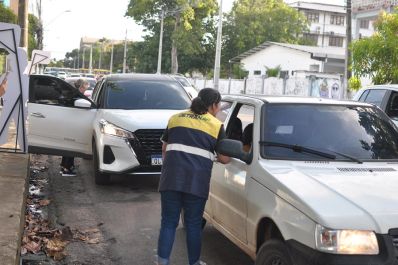 notícia: Governo do Amapá lança campanha de alerta para motoristas sobre redução de velocidade próximo de escolas