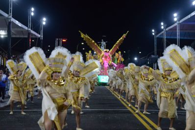 notícia: Carnaval 2024: Império do Povo celebra história de fé e resistência da comunidade do Igarapé do Lago, em Santana 