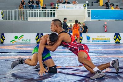 notícia: Governo do Amapá retoma projeto social 'Tatame da Cidadania' com aulas de jiu-jítsu e wrestling