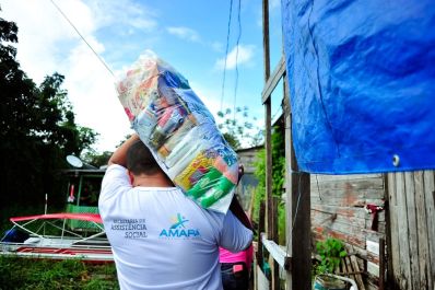 notícia: Em três dias de ação, Governo do Amapá atende mais de 220 famílias afetadas pela cheia do Rio Araguari 