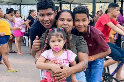 notícia: FOTOS: confira como foi a homenagem do Governo do Amapá para as mães do habitacional Miracema