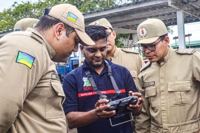 notícia: Militares do Governo do Amapá são capacitados em equipamento aéreo para aprimorar missões de regaste no estado