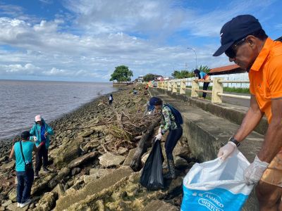 notícia: Governo do Amapá promove pesquisa colaborativa sobre lixo marinho da região amazônica