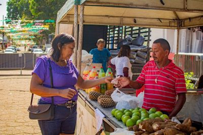 notícia: Governo do Amapá realiza Feira do Produtor Rural durante a festividade de São Tiago, em Mazagão Velho