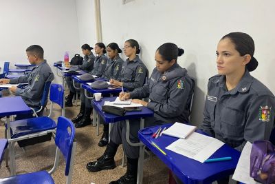 notícia: Governo do Amapá promove capacitação sobre fiscalização e segurança no trânsito para novos soldados da Polícia Militar 