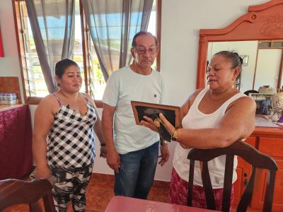 notícia: Indígena do Amapá conhece familiares durante intercâmbio em aldeia na Guiana Francesa