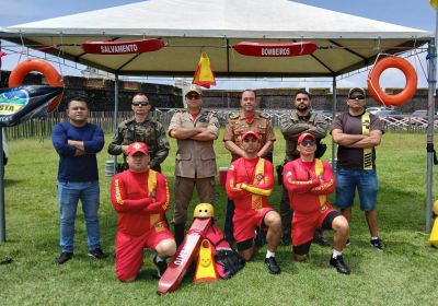 notícia: Exposição e ações educativas dos Bombeiros do Amapá promovem Dia Internacional de Prevenção a afogamentos