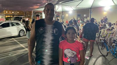 notícia: 'Não perdi a oportunidade de trazer minha filha', diz morador do Miracema sobre Cine-Férias do Governo do Amapá