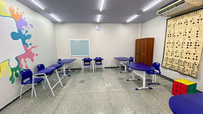 notícia: Governo do Amapá reforça acessibilidade e inclusão na reforma da Escola Estadual Augusto dos Anjos