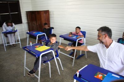 notícia: Governo do Amapá entrega a Escola Padaria para a comunidade de Laranjal do Jari