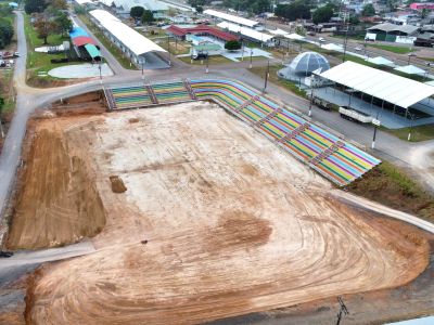 notícia: 53ª Expofeira: Governo do Amapá prepara nova estrutura para arena de shows e rodeio