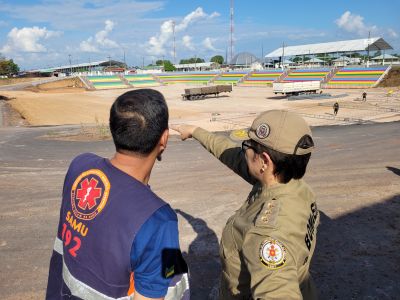 notícia: Governo do Amapá prepara plano para garantir atendimentos de urgência e emergência na 53ª Expofeira