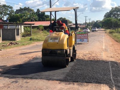 notícia: Governo do Amapá garante a mobilidade de veículos na rodovia AP-070, em Macapá