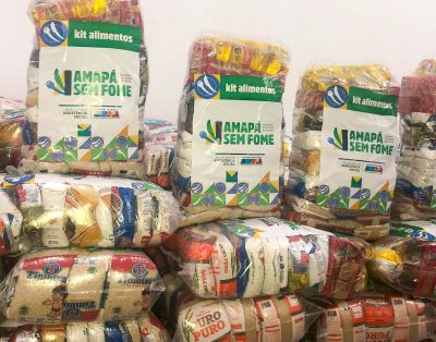 notícia: Governo do Amapá envia 2.260 kits de alimentos para indígenas em Oiapoque