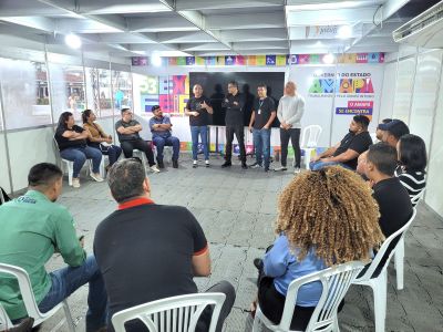 notícia: Governo do Amapá sorteia estandes para empreendedores do setor de energia solar participantes da 53ª Expofeira