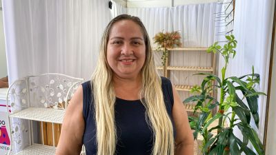 notícia: ‘Podemos ajudar e garantir nossa renda’, diz arquiteta que decora estandes de empreendedores na 53ª Expofeira do Amapá