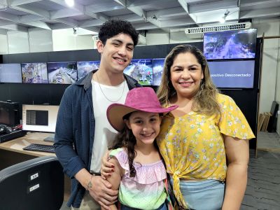 notícia: 'É incrível saber como funciona a segurança na 53ª Expofeira do Amapá', diz visitante ao conhecer centro de videomonitoramento