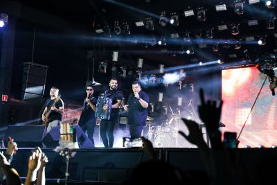 notícia: Banda Som e Louvor agita Arena Rio Amazonas com forró eletrônico na 53ª Expofeira do Amapá