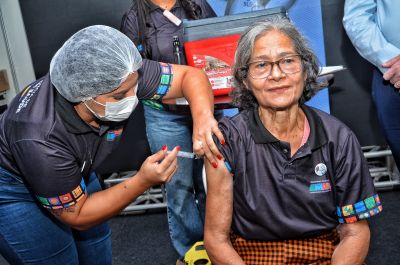 notícia: Governo do Amapá reforça Campanha Nacional de Vacinação contra o vírus da influenza em todo o estado