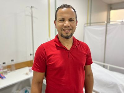 notícia: ‘Muito bem recebida e tratada’, diz marido de paciente que realizou cirurgia neurológica no Hospital de Emergências em Macapá