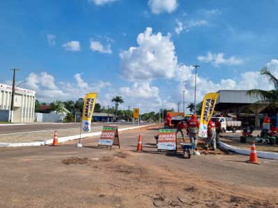 notícia: Governo do Amapá garante mobilidade urbana e amplia a oferta de emprego e renda em Tartarugalzinho