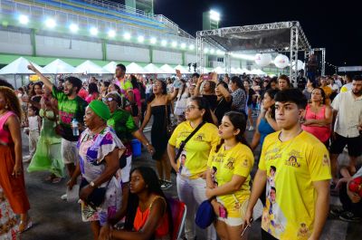 notícia: Escolas de samba Boêmios do Laguinho, Maracatu e Piratas da Batucada agitam segunda noite do Festival Equinócio 2024