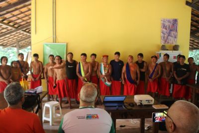 notícia: Governo do Amapá realiza programação para dialogar melhorias educacionais em terra indígena Wajãpi