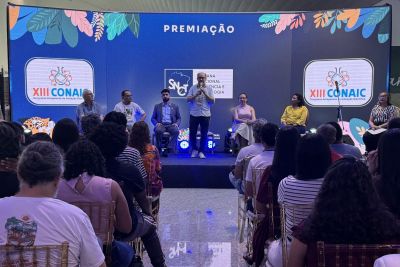 notícia: Governo do Amapá participa de premiação de trabalhos acadêmicos na 21ª Semana Nacional de Ciência e Tecnologia