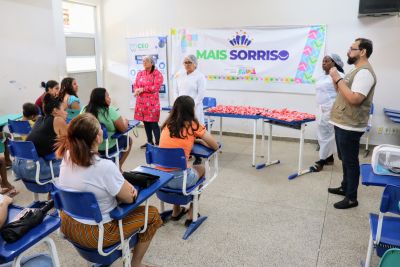 notícia: Governo do Amapá oferta serviços de saúde e reforça a prevenção ao câncer de mama para mulheres do Residencial Macapaba, em Macapá