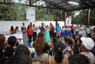 notícia: Governo do Amapá inaugura Escola Estadual Sebastião Sena, na comunidade de Corre-Água, Zona Rural de Macapá