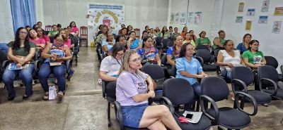 notícia: Governo do Amapá realiza formação de professores do programa Criança Alfabetizada para fortalecer aprendizado de estudantes