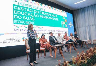 notícia: Com apoio do Governo do Estado, Amapá sedia 1° encontro do Sistema Único de Assistência Social da Região Norte