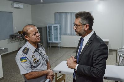 notícia: Governador Clécio Luís entrega Policlínica totalmente revitalizada para a Polícia Militar do Amapá