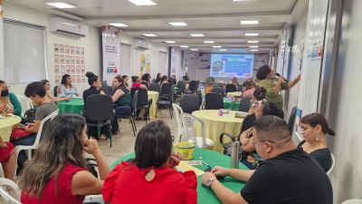 notícia: Governo do Amapá realiza formação continuada para coordenadores pedagógicos com foco nos dados de avaliações educacionais