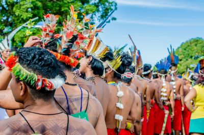 notícia: Governo do Estado realiza 2º Festival e Feira Cultural dos Povos Indígenas do Amapá e do Norte do Pará, em Oiapoque