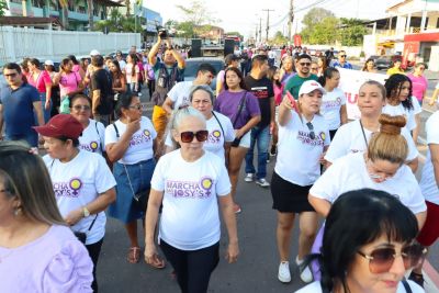 notícia: ‘Marcha das Josy’s’: Com apoio do Governo do Estado, 21ª caminhada pelo fim da violência contra a mulher acontece em Santana