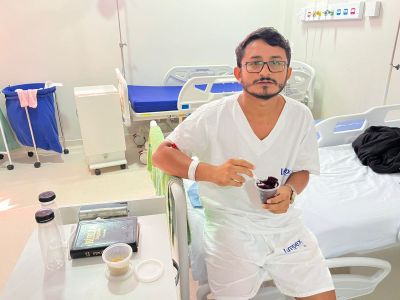 Everson Baía Jardim, paciente