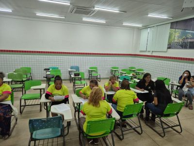 notícia: Governo do Amapá e Ifap capacitam mulheres sobre desenvolvimento socioambiental e empoderamento feminino, em Macapá