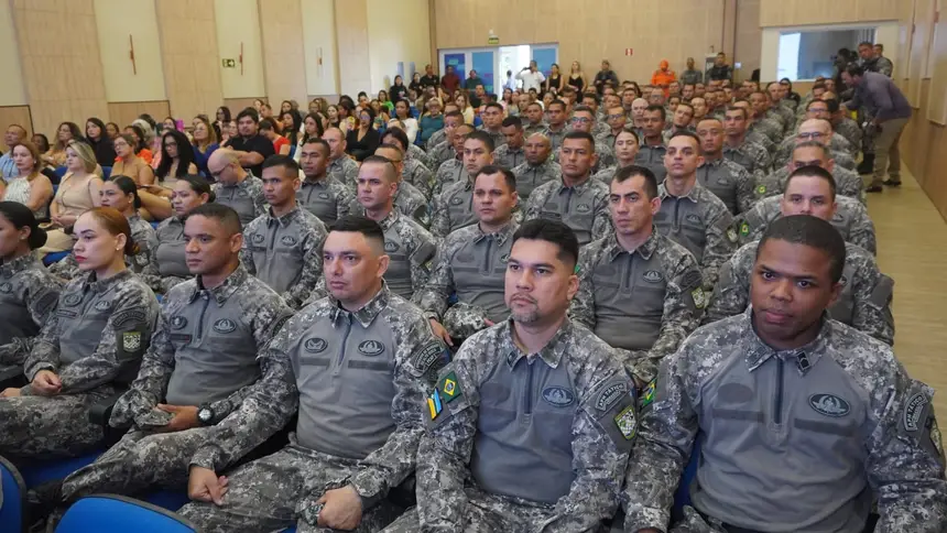 Foto: Netto Lacerda/Agência Nagib Com dedicação, 80 servidores finalizaram a INC da Força Nacional