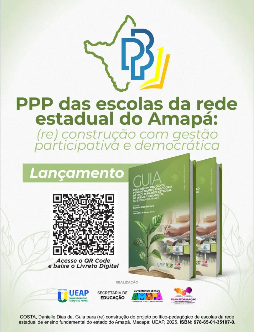Publicidade do livro com QR code