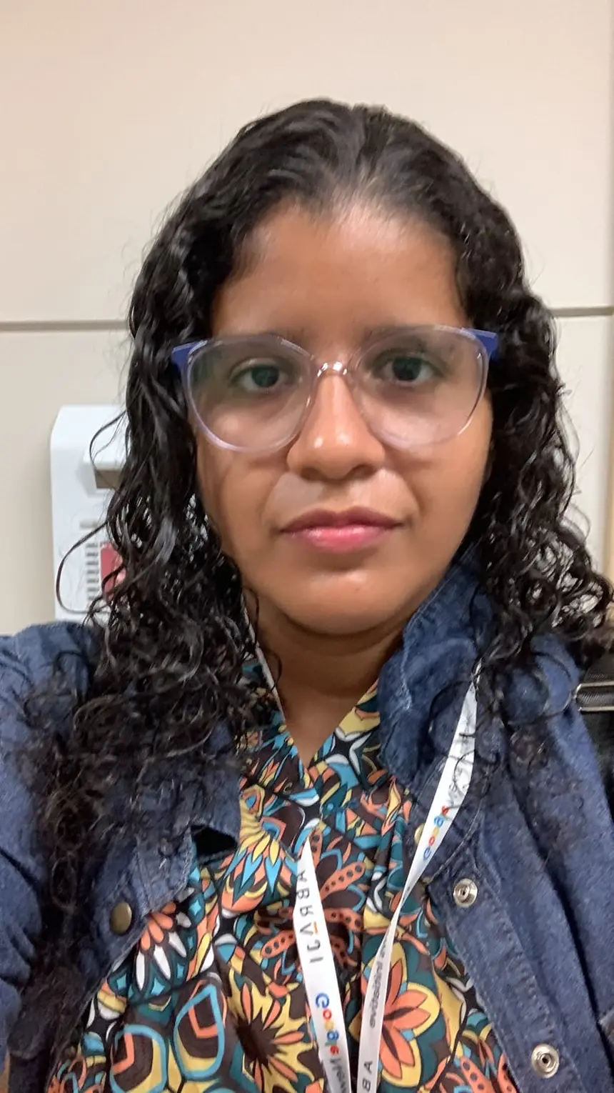 Luana Darby, professora de Sociologia e coordenadora da Olimpíada dos Oceanos na Escola