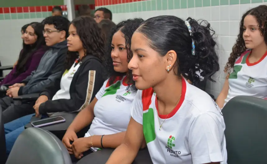 Foto: Sal Lima/GEA Estudantes do Ifap de Laranjal do Jari participaram da ação
