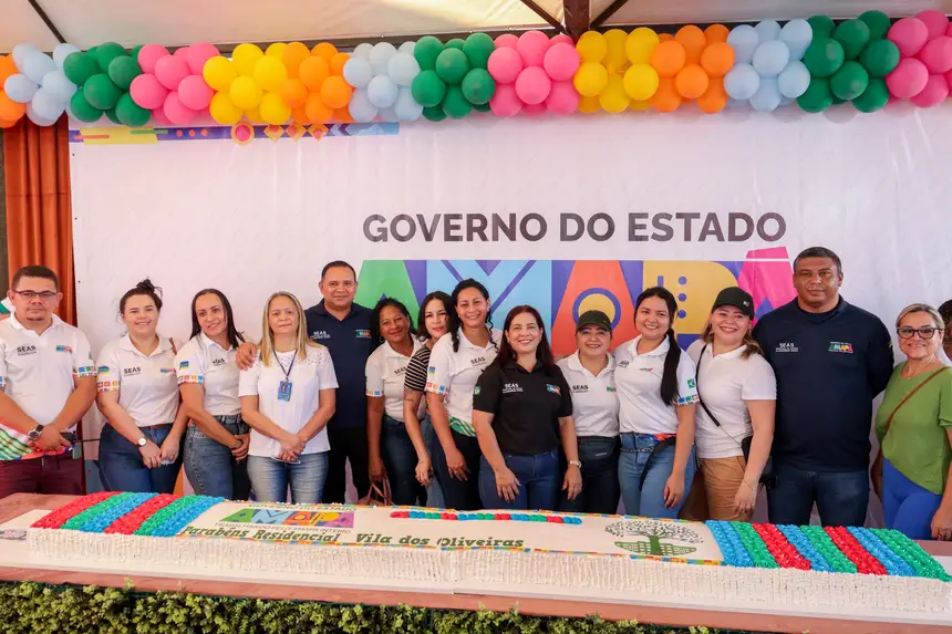A escola foi entregue no aniversário de um ano do residencial Vila dos Oliveiras